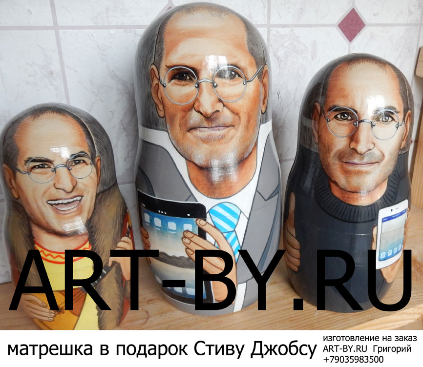 Art-yes.ru - Портрет на матрёшке. Матрёшки для Востока — на память о России.